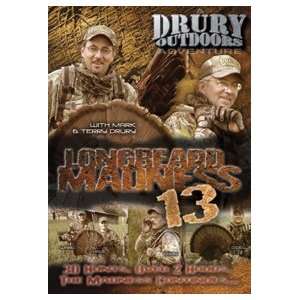   Outdoors Longbeard Madness 13 Turkey Hunting DVD