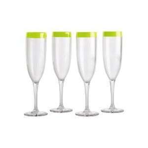  Tupperware Chic Dining Champagne Flutes: Kitchen & Dining