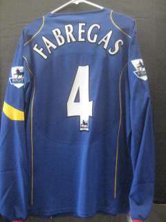 NWT Nike Arsenal Fabregas Player Issue L/S Jersey XXL  