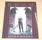DARKWERKS The Art Of Brom FINE CONDITION fantasy art