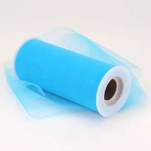  Premium Nylon Tulle Fabric 18 inch 25 Yards, Turquoise 