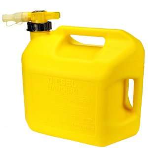  No Spill 5 Gallon Diesel Can (Yellow): Automotive