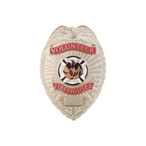   FIREFIGTHER Gold Badge Shield with Full Color Seal: Everything Else