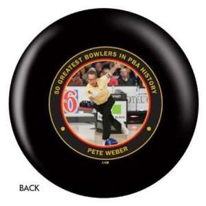 PBA 50th Anniversary Bowling Ball  Pete Weber  Sports 
