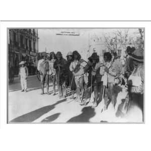 Historic Print (M): [Mexican revolution, 1913 1914: poorly dressed 