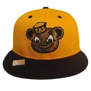  Cal Golden Bears Retro Mascot 2 Tone Snapback Cap Hat 