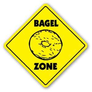  BAGEL ZONE Sign hot fresh bagels coffee shop slicer: Patio 