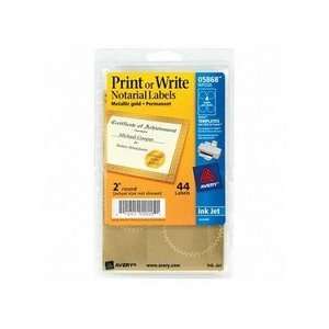   for Inkjet Printers 5868, 2 Diameter, Pack of 44