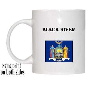  US State Flag   BLACK RIVER, New York (NY) Mug Everything 