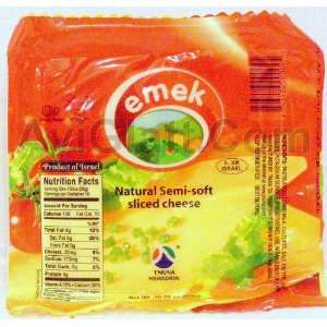 Emek Natural Semi soft Sliced Cheese 10.58 oz  Grocery 