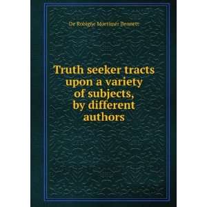 Truth seeker tracts upon a variety of subjects, by different authors