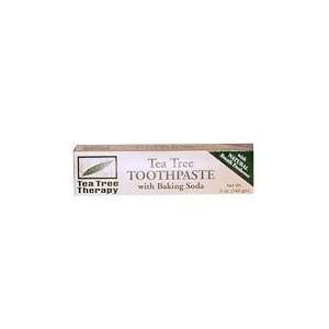 Tea Tree Therapy Toothpaste with Baking Soda   Reduces Plaque & Tartar 