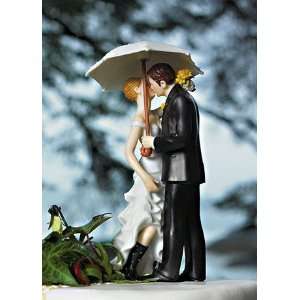  Davids Bridal Showered with Love Couple Cake Topper Style 