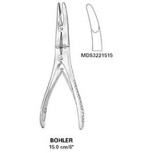 Bone Rongeurs, Bohler   Double action, straight tip, 6, 15 cm