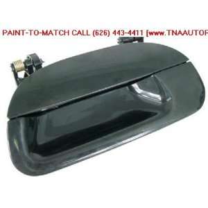 97 00 FORD PICKUP TAILGATE HANDLE SMOOTH BLACK COLOR without LOCK HOLE 