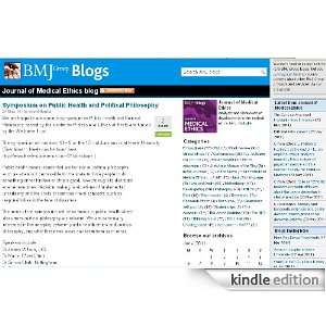 Journal of Medical Ethics Blog Kindle Store BMJ 