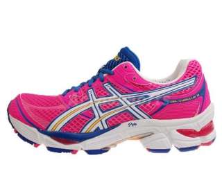 Asics Gel Cumulus 13 Pink White Blue New 2012 Womens Running Shoes 
