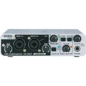  Edirol UA 25EX USB Stereo Audio Interface: Musical 