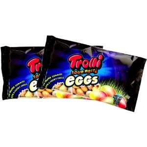 Trolli Sour Brite Easter Eggs 2ct.  Grocery & Gourmet Food