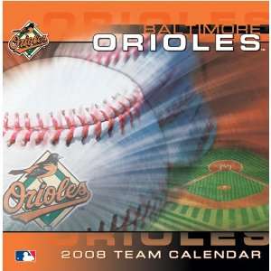  Baltimore Orioles 2008 Box Calendar