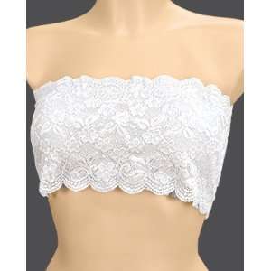 Chantilly Lace Bandeau   White   Large Health & Personal 