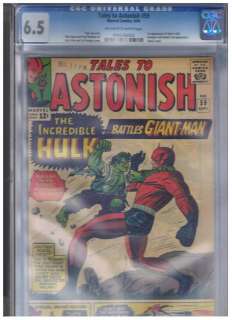 Marvel Comics Tales To Astonish #59 CGC 6.5 Fine+ 1964  