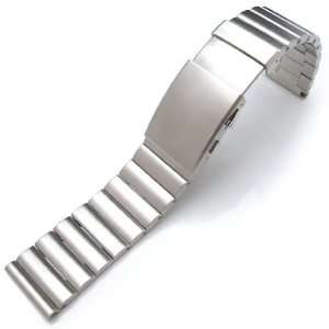 24mm Bandoleer 316L Straight End Stainless Steel Watch Band Divers 