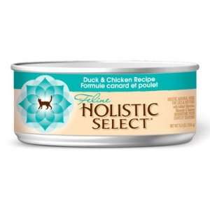   : Holistic Select Duck & Chicken Recipe Canned Cat Food: Pet Supplies