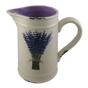  Napco 6 1/4 Inch Tall Ceramic Statice Lavender Decorative 