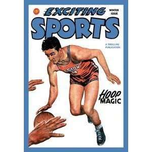  Vintage Art Exciting Sports Hoop Magic   15475 6
