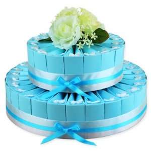   Blue Favor Cakes   2 Tiers Wedding Favors: Health & Personal Care