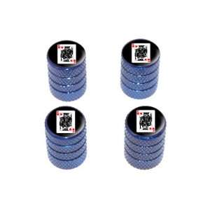  King of Hearts   Playing Cards   Tire Rim Valve Stem Caps 