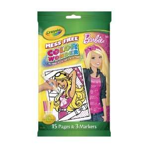  Color Wonder Barbie Mini Coloring Pad and Markers Toys & Games