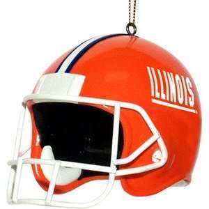  Illinois Fighting Illini 3 Helmet Ornament Sports 