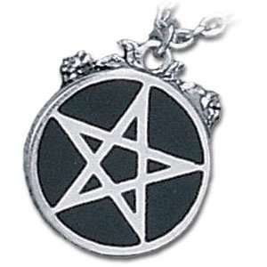    Roseus Pentagram   Alchemy Gothic Pendant Necklace: Jewelry