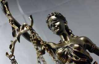   Scales of Justice Lawyer Statue Law Office Gift Judge Attorney  