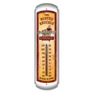  Busted Knuckle Garage Vertical Wall Thermometer: Patio 