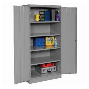  Metal Storage Cabinet 36x24x72 Gray: Office Products