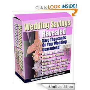 Wedding Savings Revealed Anonymous  Kindle Store