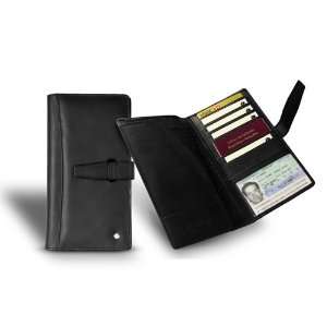  Leather travel wallet: Electronics