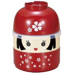    Japanese Sakura Girl Lunch Bento Box #50617: Kitchen & Dining