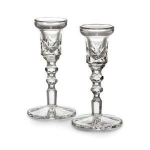 Waterford Crystal Kinsley Candlestick Pair 9  Kitchen 
