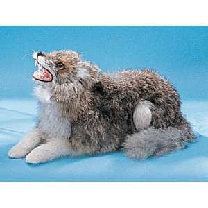  Growling Wolf Decoration Lifelike Collectible Model 