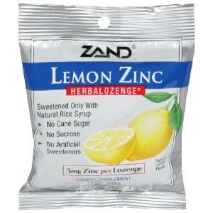   Zand HerbaLozenges Lemon Zinc 5 mg 15 per bag