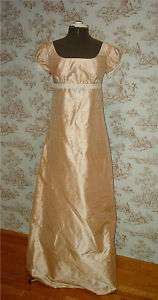 Jane Austen Regency Empire Napoleanic custom ball gown  