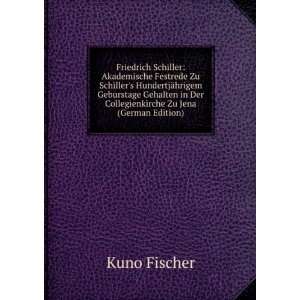   Zu Jena (German Edition) (9785875861123) Kuno Fischer Books