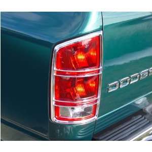   Putco Chrome Tail Light Cover, for the 2004 Dodge Ram 1500: Automotive