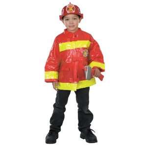   By Seasons HK Red Firefighter Child Costume / Red   Size Small (5 7