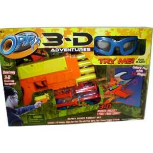  Optrix 3 D Adventure Alpha Force Target Set Toys & Games