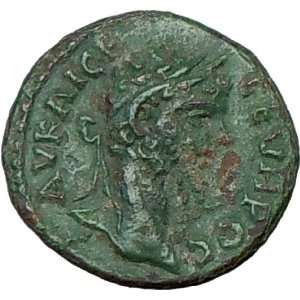   SEVERUS Nicopolis193AD Ancient Roman Coin TYCHE LUCK Prosperity Wealh